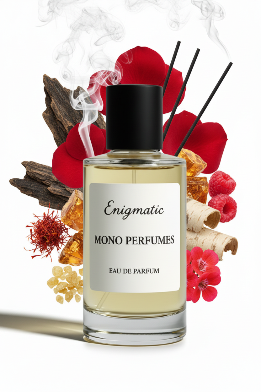 Enigmatic perfume with Layl fragrance notes
