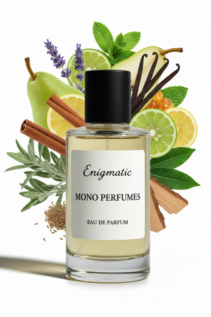 Enigmatic perfume with Iron fragrance notes